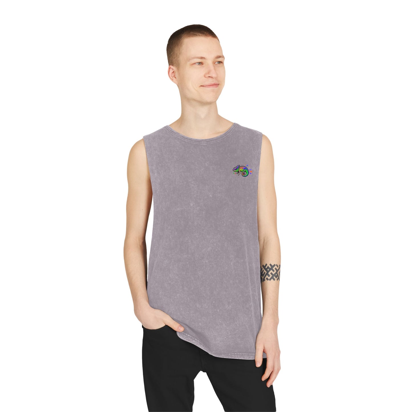 Unisex Stonewash Tank Top