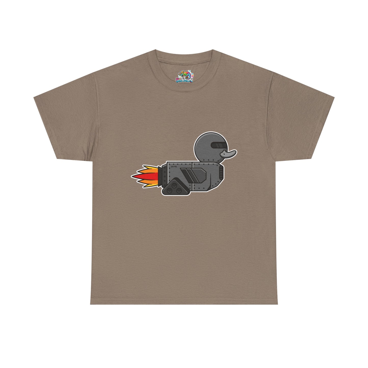 Unisex Heavy Cotton Tee (Robot Duck)