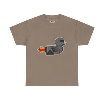 Unisex Heavy Cotton Tee (Robot Duck)