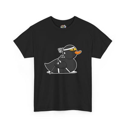 Unisex Heavy Cotton Tee (Ninja Duck)
