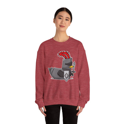 Unisex Heavy Blend™ Crewneck Sweatshirt (Knight Duck)