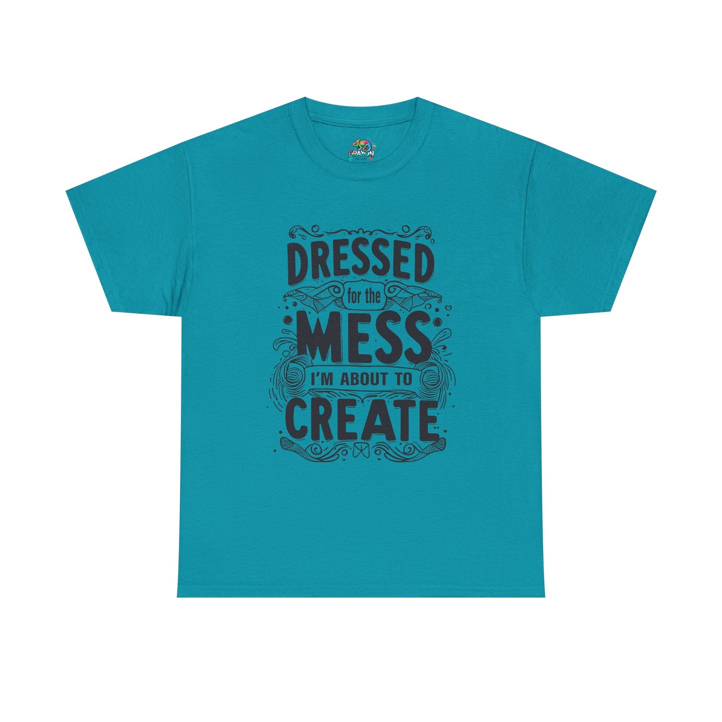 Unisex Heavy Cotton Tee (Dressed for the Mess)