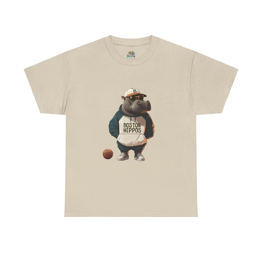 Unisex Heavy Cotton Tee (Boston Hippos)