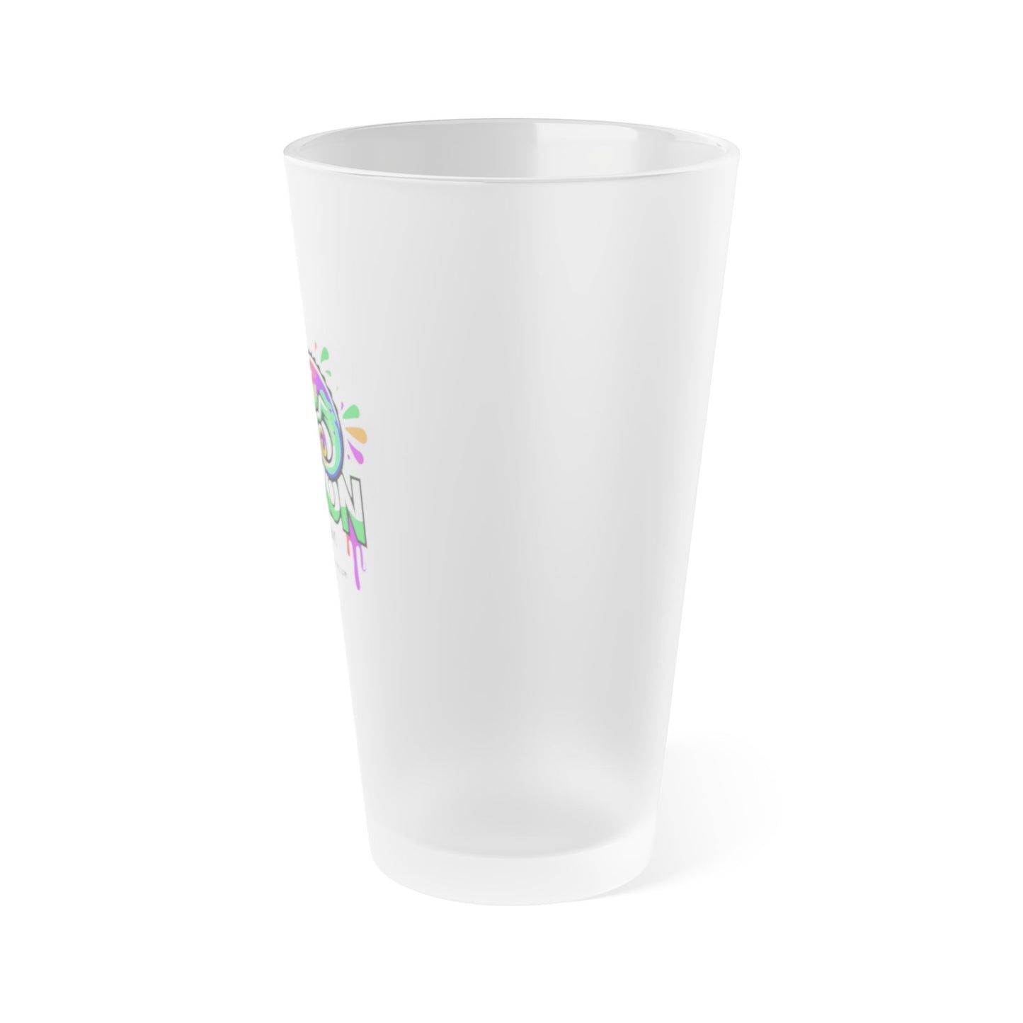 Frosted Pint Glass, 16oz