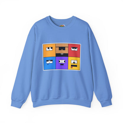 Unisex Heavy Blend™ Crewneck Sweatshirt (Emotion Blocks)