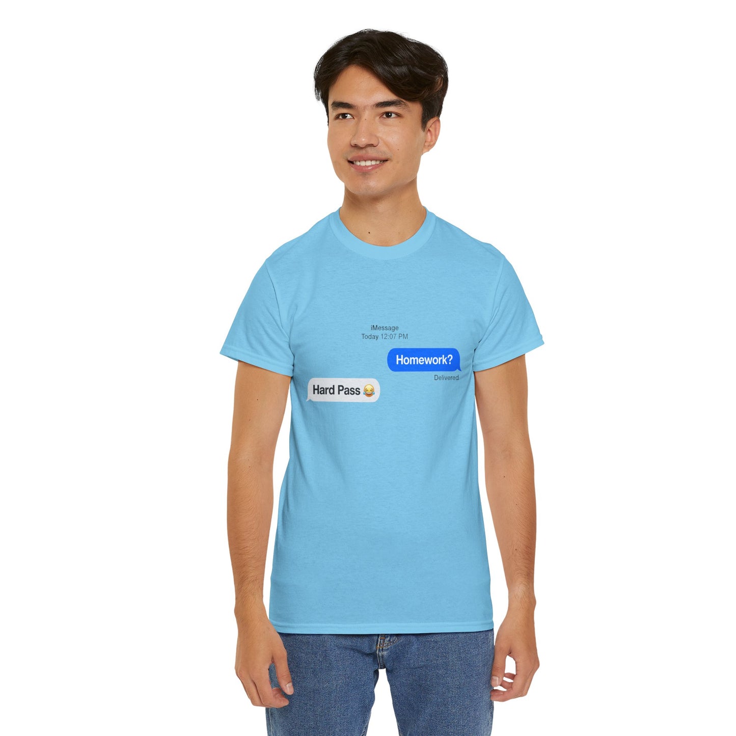 Unisex Heavy Cotton Tee (Homework? Hard Pass)
