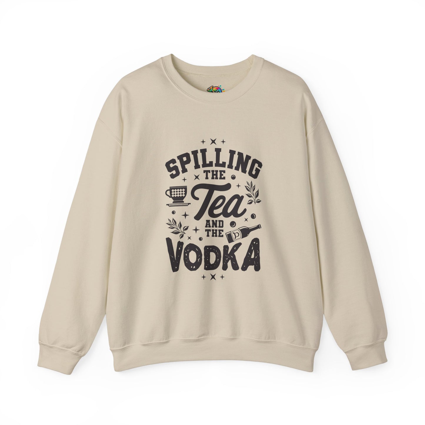 Unisex Heavy Blend™ Crewneck Sweatshirt (Spill Tea & Vodka)