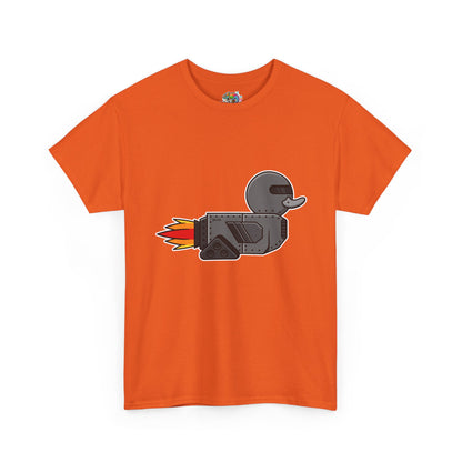 Unisex Heavy Cotton Tee (Robot Duck)