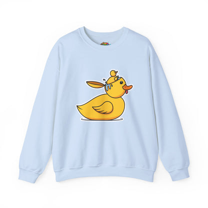 Unisex Heavy Blend™ Crewneck Sweatshirt (Duck Bird Brain)
