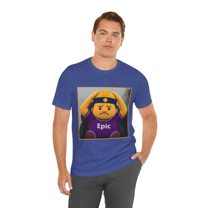 Epic Tee - Casual Unisex Jersey Short Sleeve Shirt with Playful Design (CLASH)
