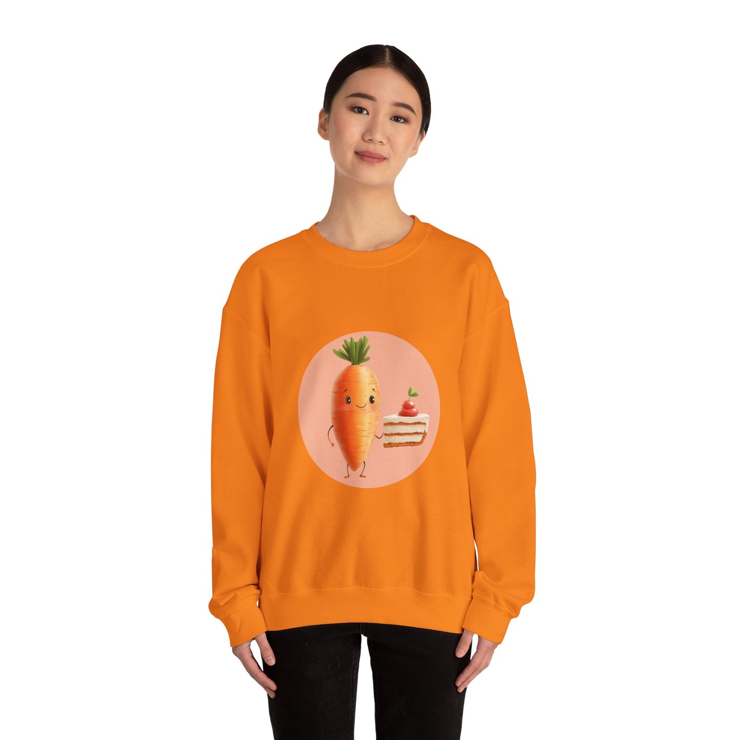 Unisex Heavy Blend™ Crewneck Sweatshirt (Carrot Cake)