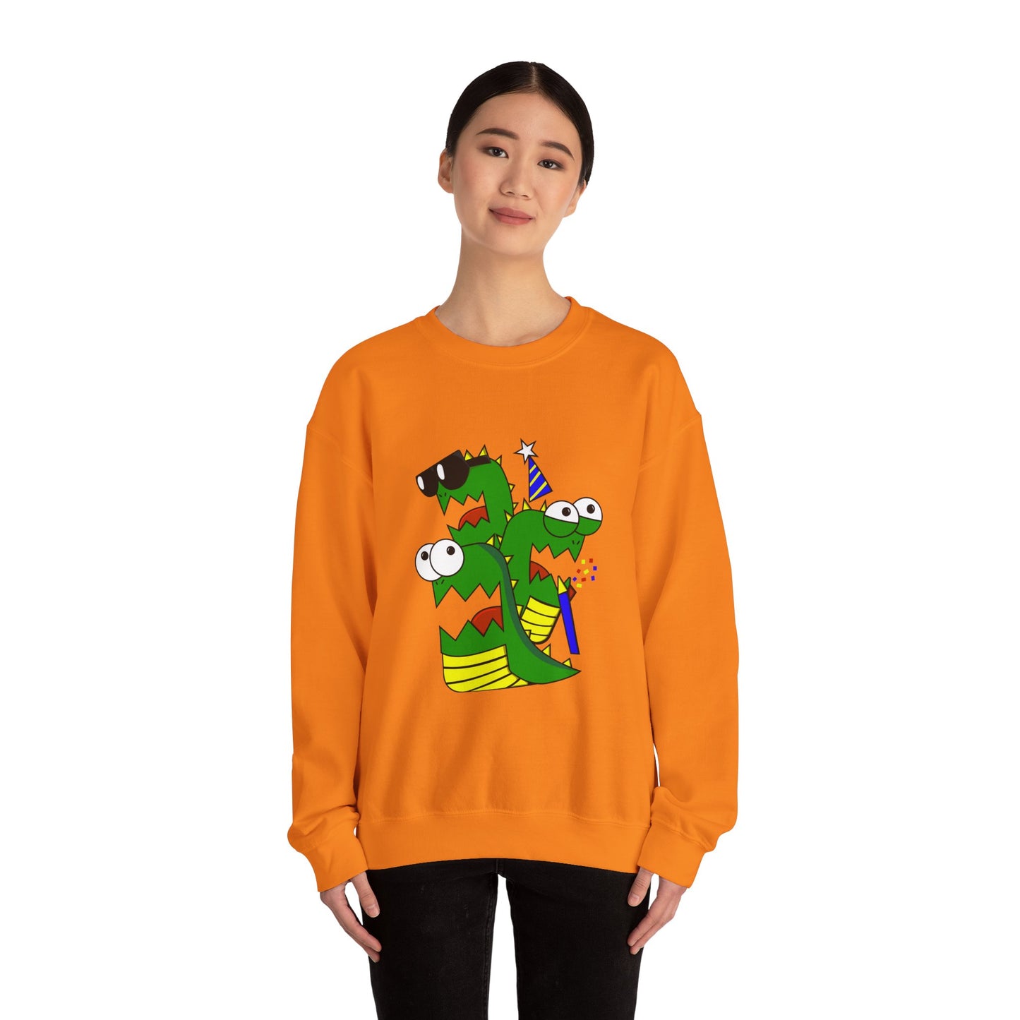 Unisex Heavy Blend™ Crewneck Sweatshirt (Larry the Snake thing)