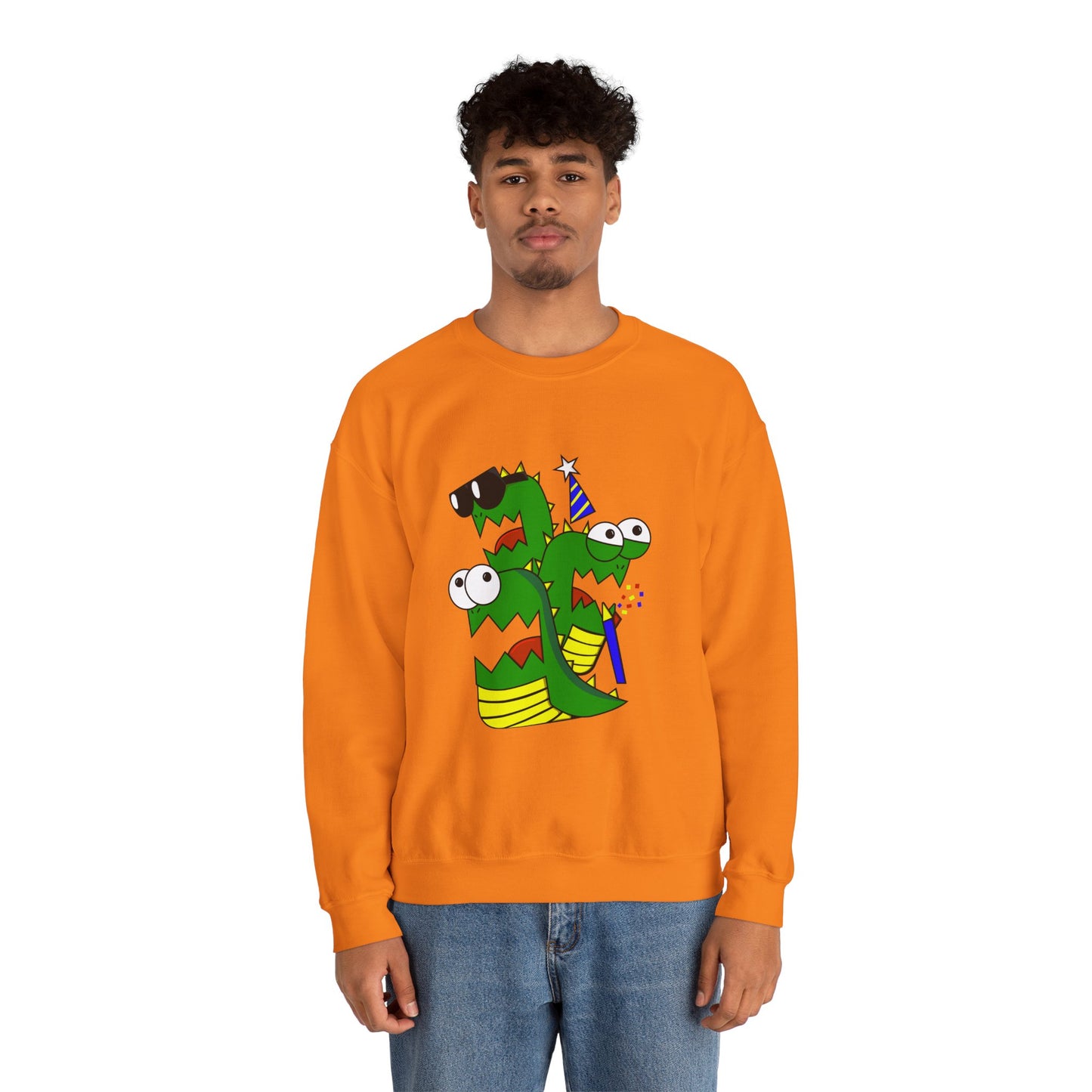 Unisex Heavy Blend™ Crewneck Sweatshirt (Larry the Snake thing)