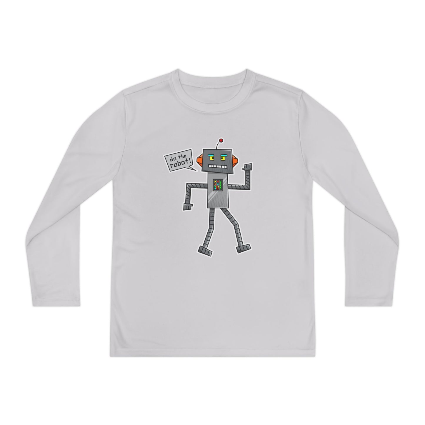 Youth Long Sleeve Competitor Tee (Do the Robot)