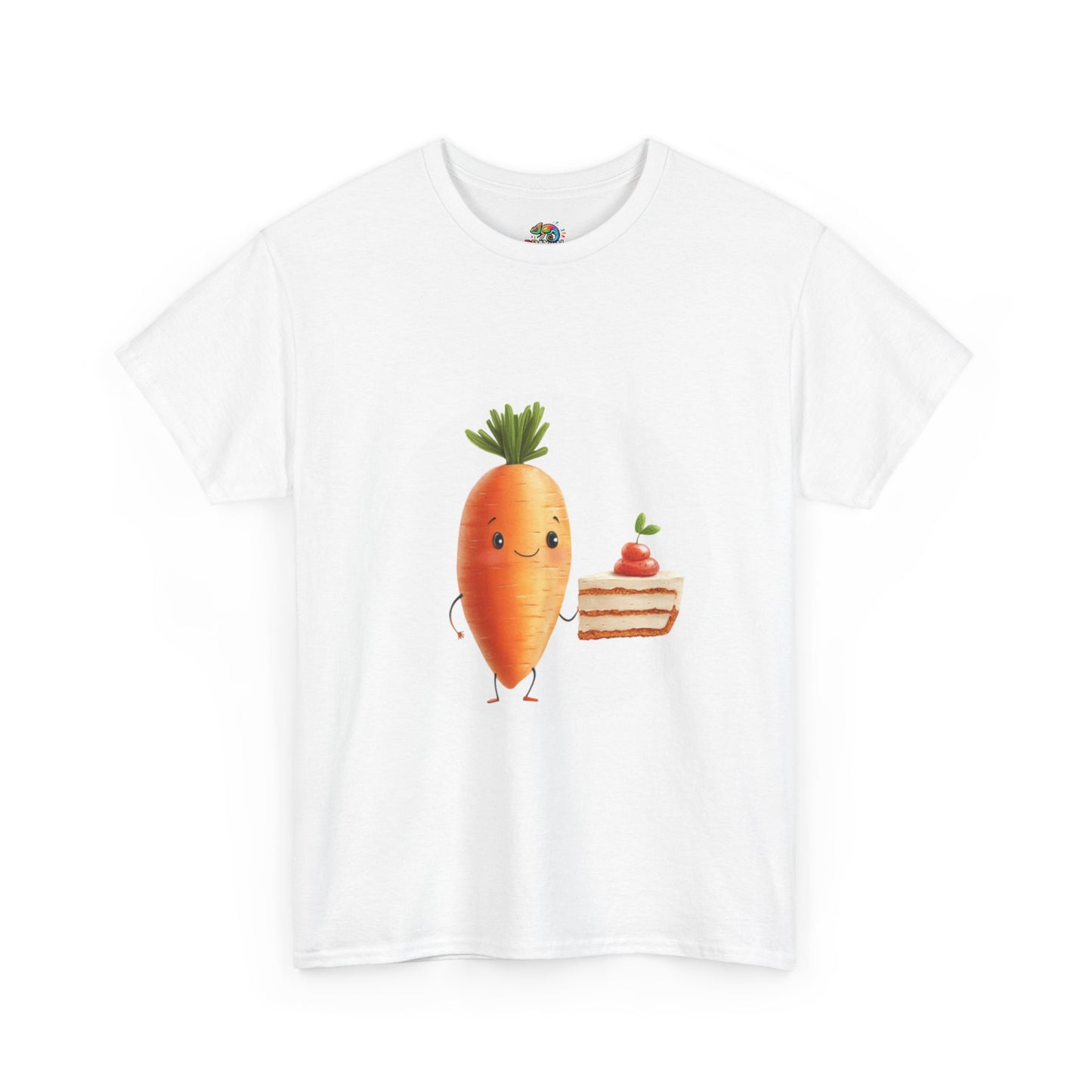 Unisex Heavy Cotton Tee (Carrot Cake)