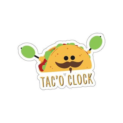 Die-Cut Stickers | Vibrant Art for Personalization (Tac'O Clock)