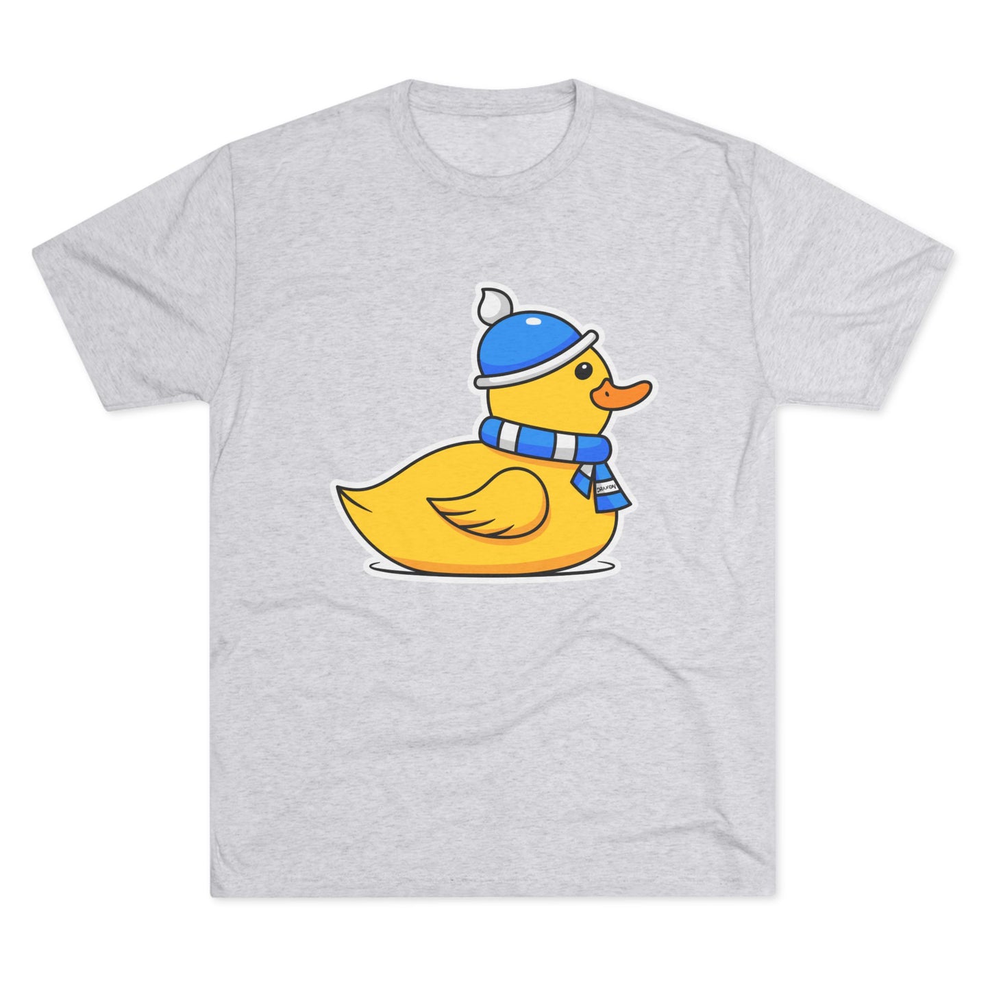 Unisex Tri-Blend Crew Tee (Chilly Duck)