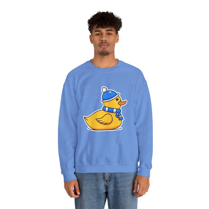 Unisex Heavy Blend™ Crewneck Sweatshirt (Chilly Duck)