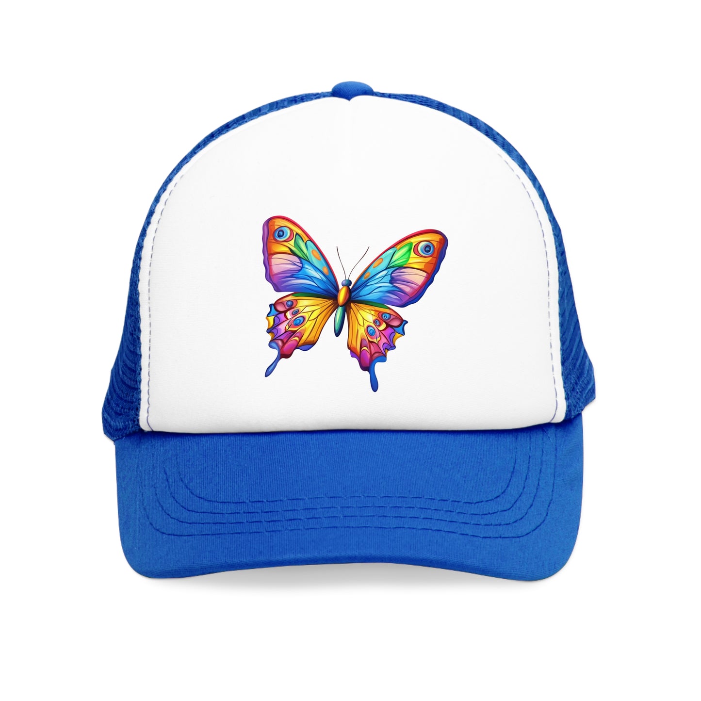 Mesh Cap (Colorful Butterfly)