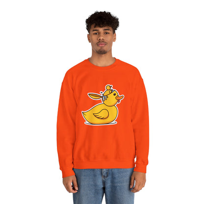 Unisex Heavy Blend™ Crewneck Sweatshirt (Duck Bird Brain)