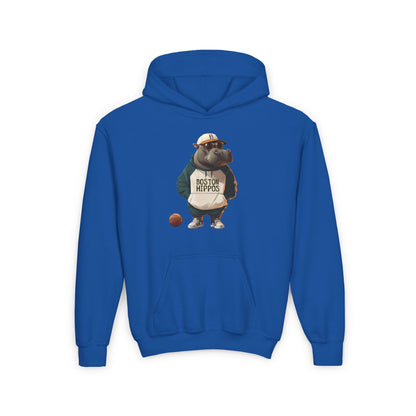 Youth Heavy Blend Hooded Sweatshirt (Boston Hippos)