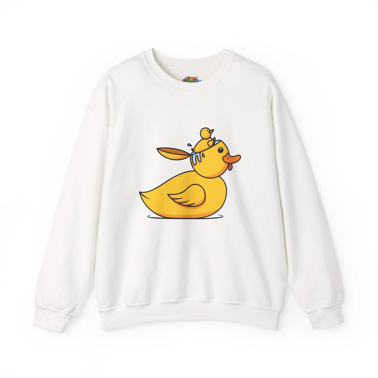 Unisex Heavy Blend™ Crewneck Sweatshirt (Duck Bird Brain)