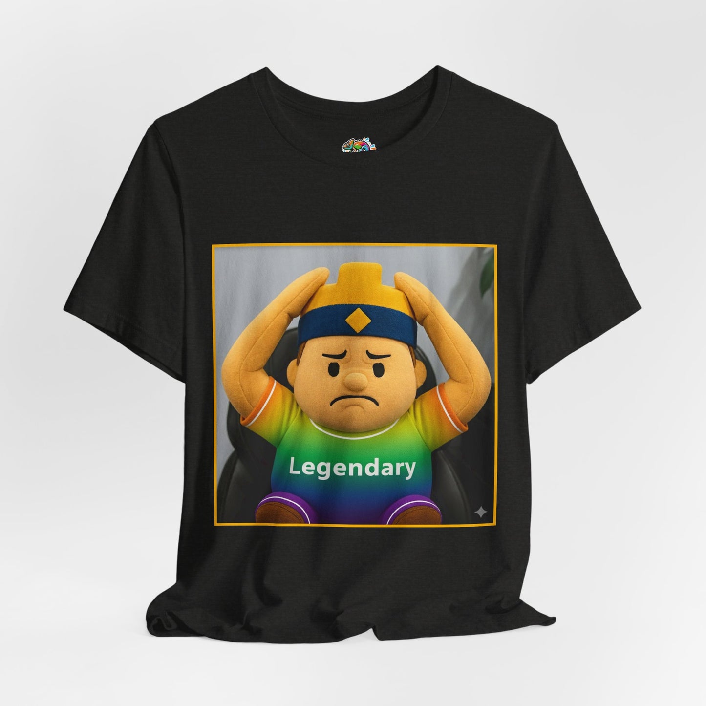 Legendary Tee - Casual Unisex Jersey Short Sleeve Shirt with Playful Design (CLASH)