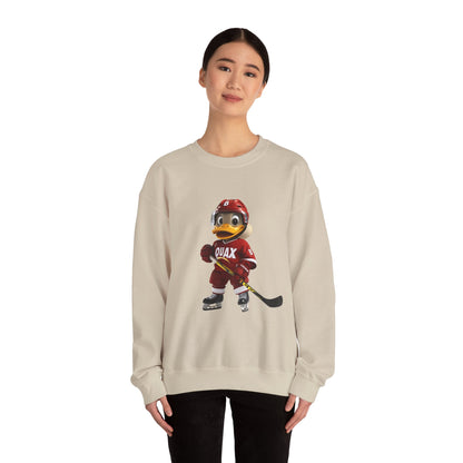 Unisex Heavy Blend™ Crewneck Sweatshirt (Hockey Quax)