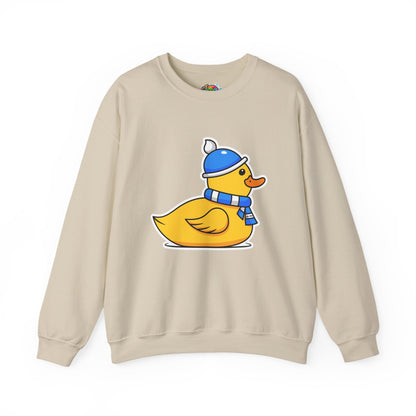 Unisex Heavy Blend™ Crewneck Sweatshirt (Chilly Duck)