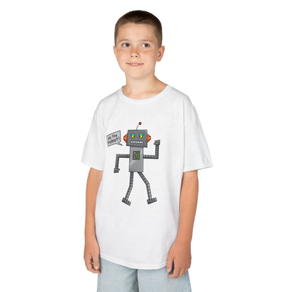 Kids Heavy Cotton T-Shirt (Do the Robot)