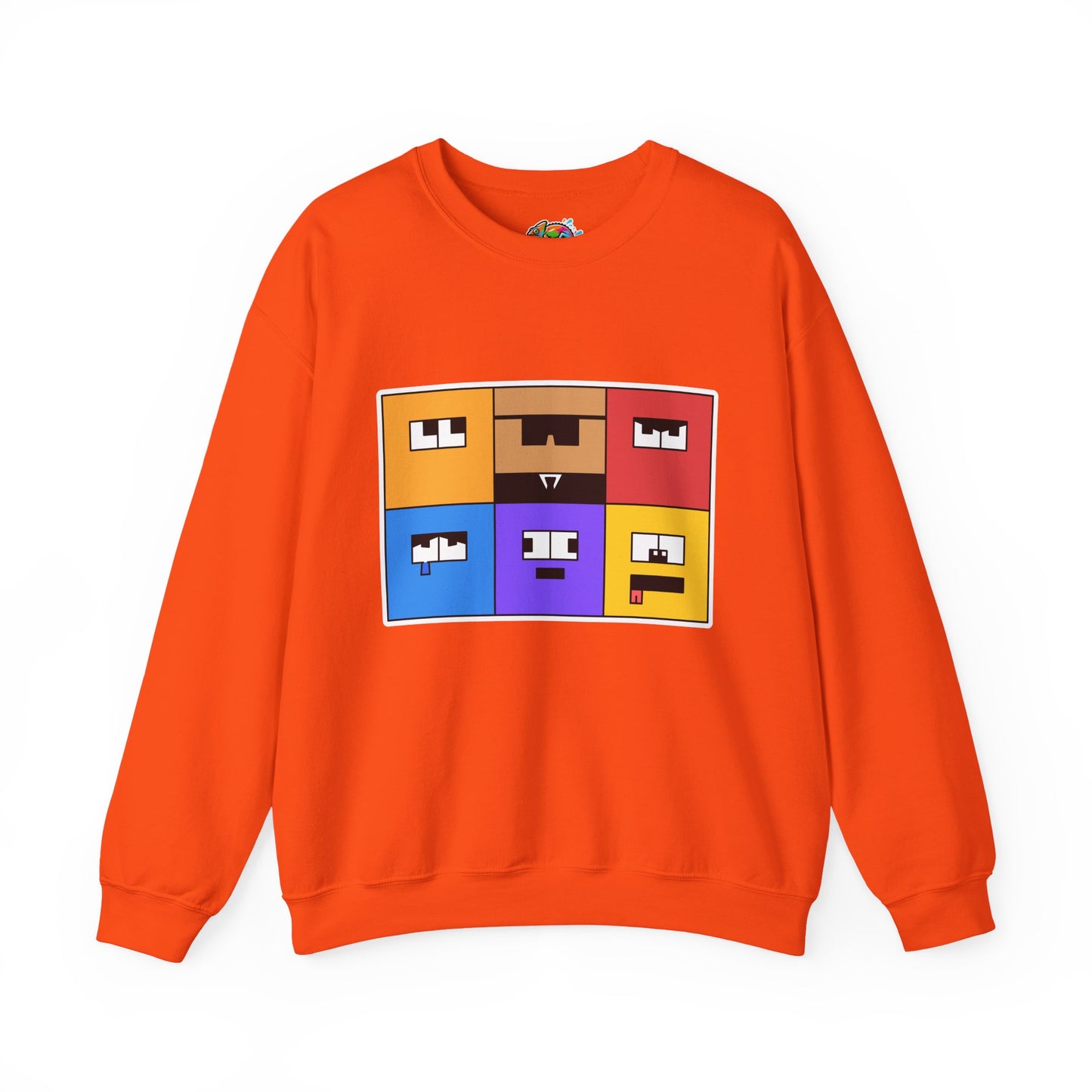 Unisex Heavy Blend™ Crewneck Sweatshirt (Emotion Blocks)