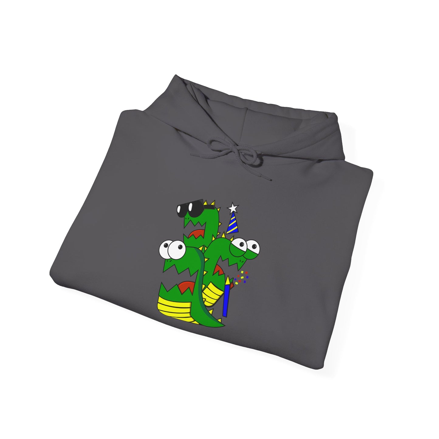 Unisex Heavy Blend™ Hooded Sweatshirt (Larry the Snake thing)