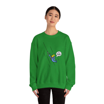 Unisex Heavy Blend™ Crewneck Sweatshirt (Fishing Hooked)