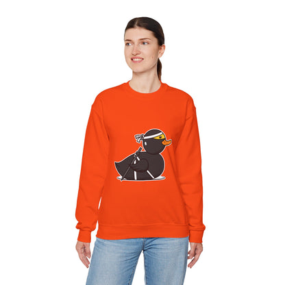 Unisex Heavy Blend™ Crewneck Sweatshirt (Ninja Duck)