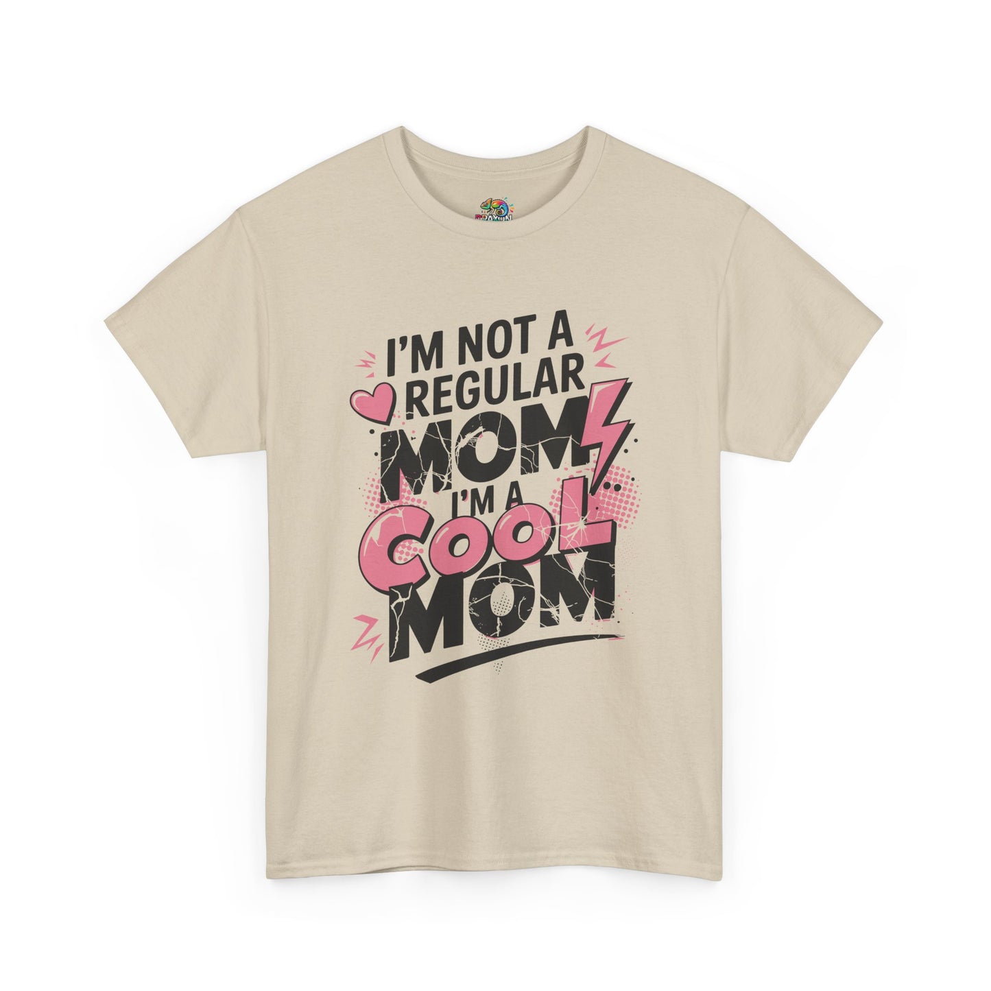 Unisex Heavy Cotton Tee (I'm Not a Regular Mom, I'm a Cool Mom)