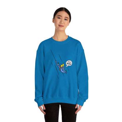 Unisex Heavy Blend™ Crewneck Sweatshirt (Fishing Hooked)