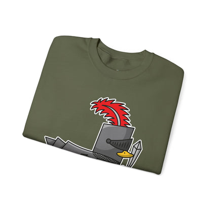 Unisex Heavy Blend™ Crewneck Sweatshirt (Knight Duck)