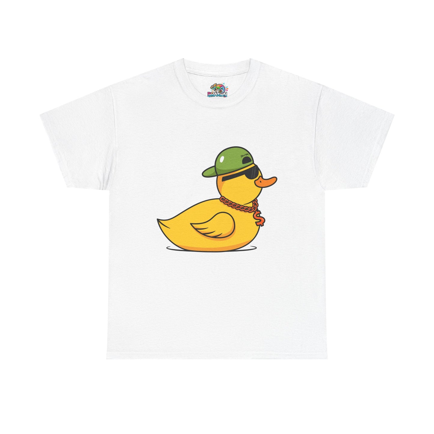 Unisex Heavy Cotton Tee (Gangster Duck)