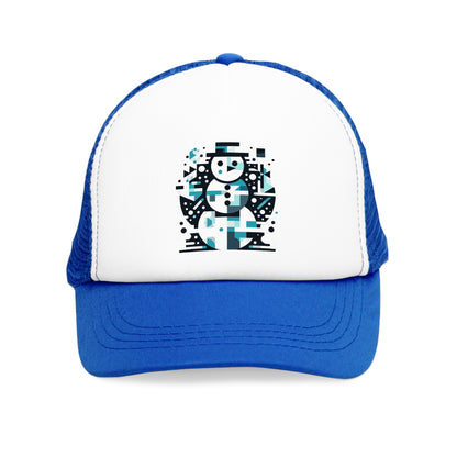 Mesh Cap (Abstract Snowman)