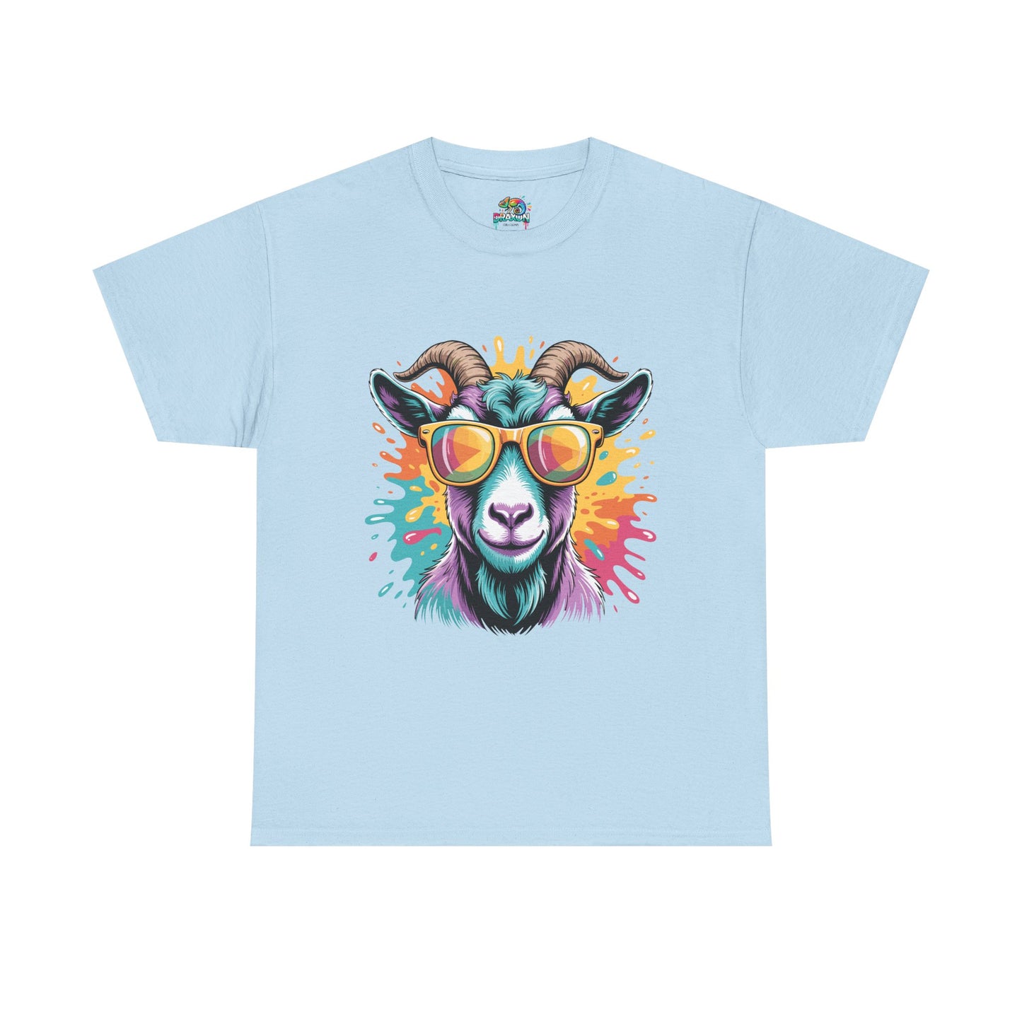 Unisex Heavy Cotton Tee (Pastel Goat)