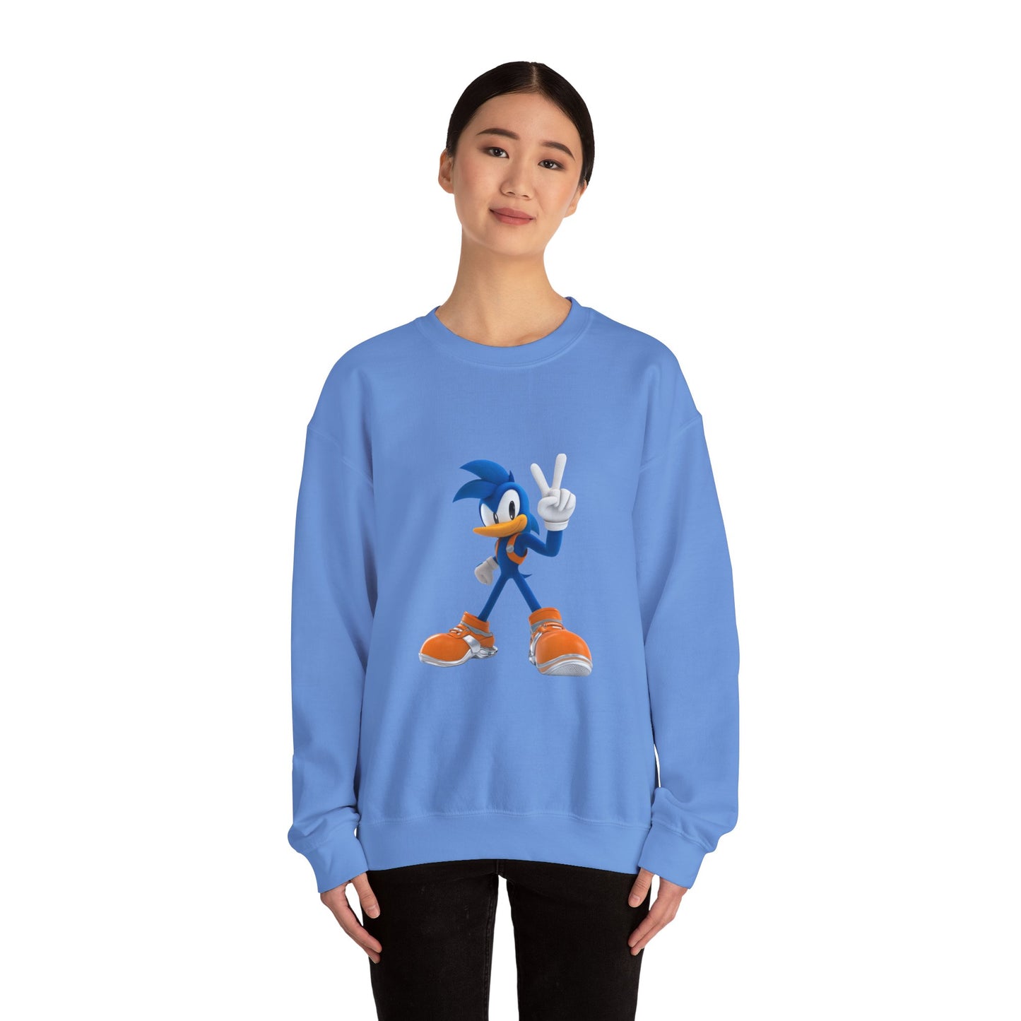 Unisex Heavy Blend™ Crewneck Sweatshirt (Duck Peace)