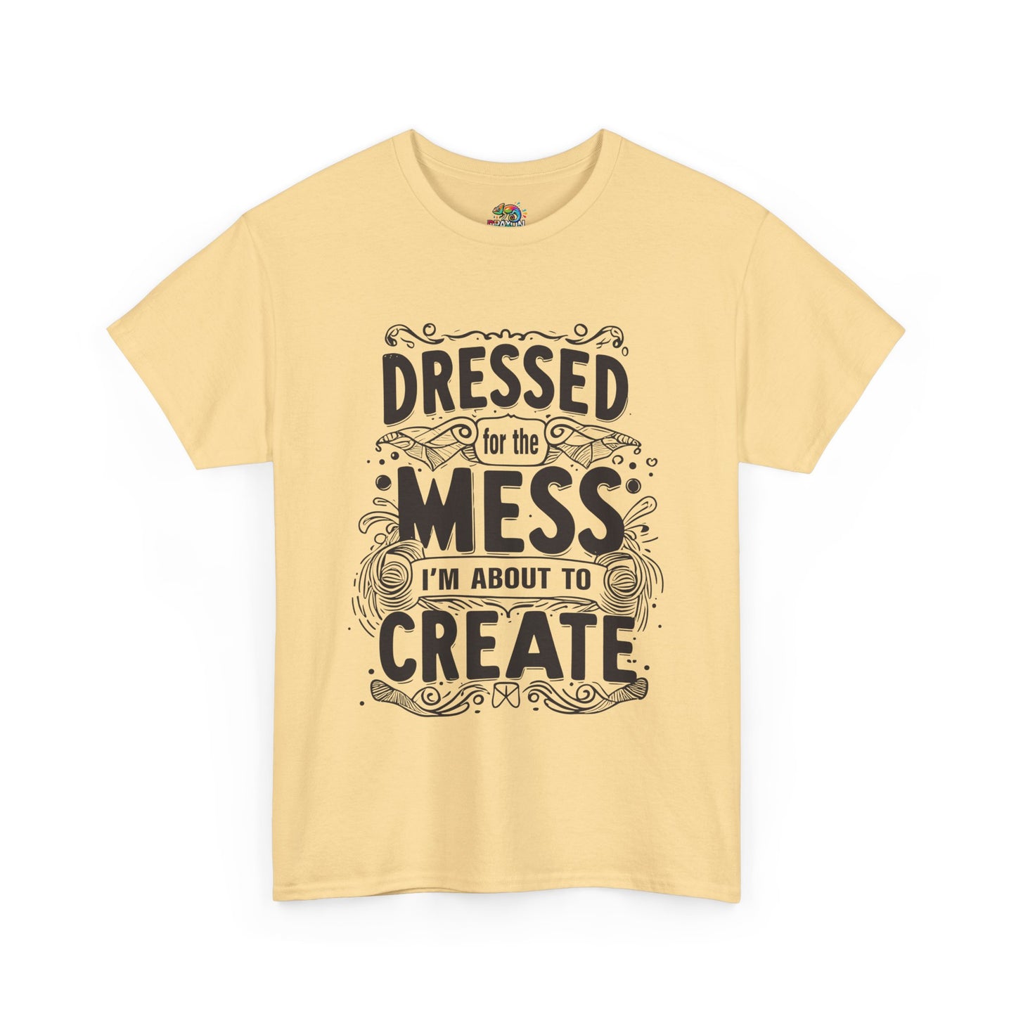 Unisex Heavy Cotton Tee (Dressed for the Mess)