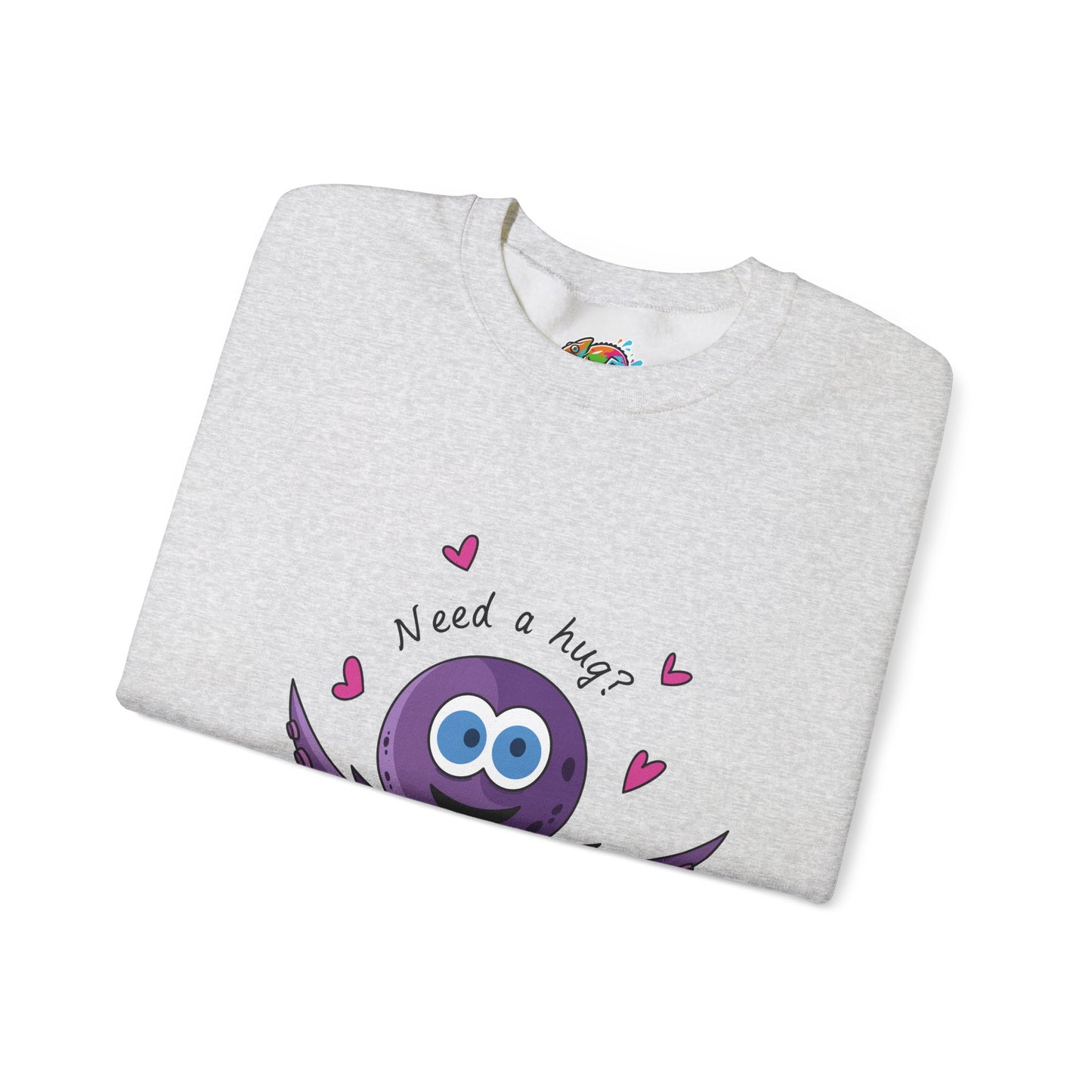 Unisex Heavy Blend™ Crewneck Sweatshirt (Octopus Hug)