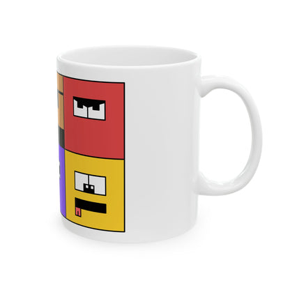 Ceramic Mug - 11oz & 15oz (Emotion Blocks)