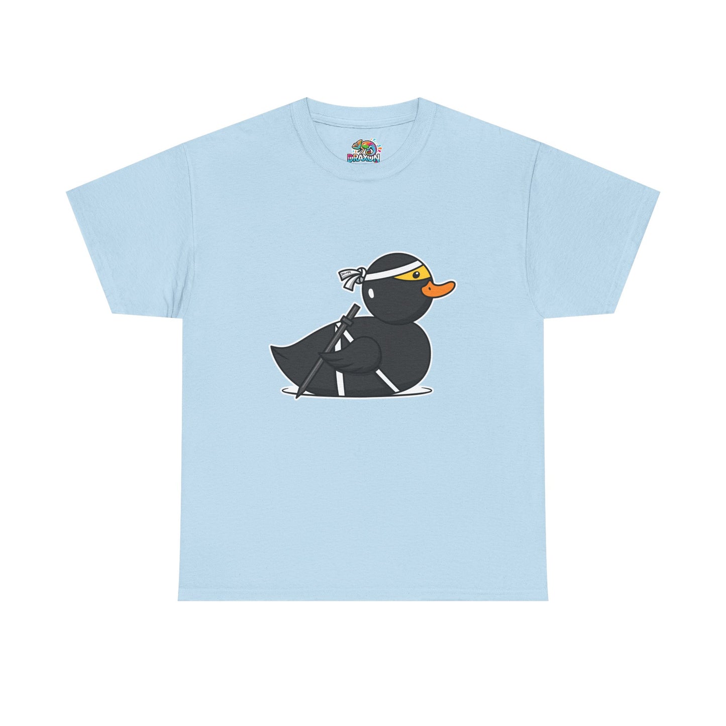 Unisex Heavy Cotton Tee (Ninja Duck)