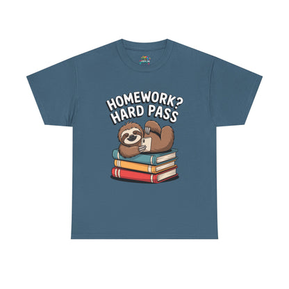 Unisex Heavy Cotton Tee (Homework? Hard Pass)