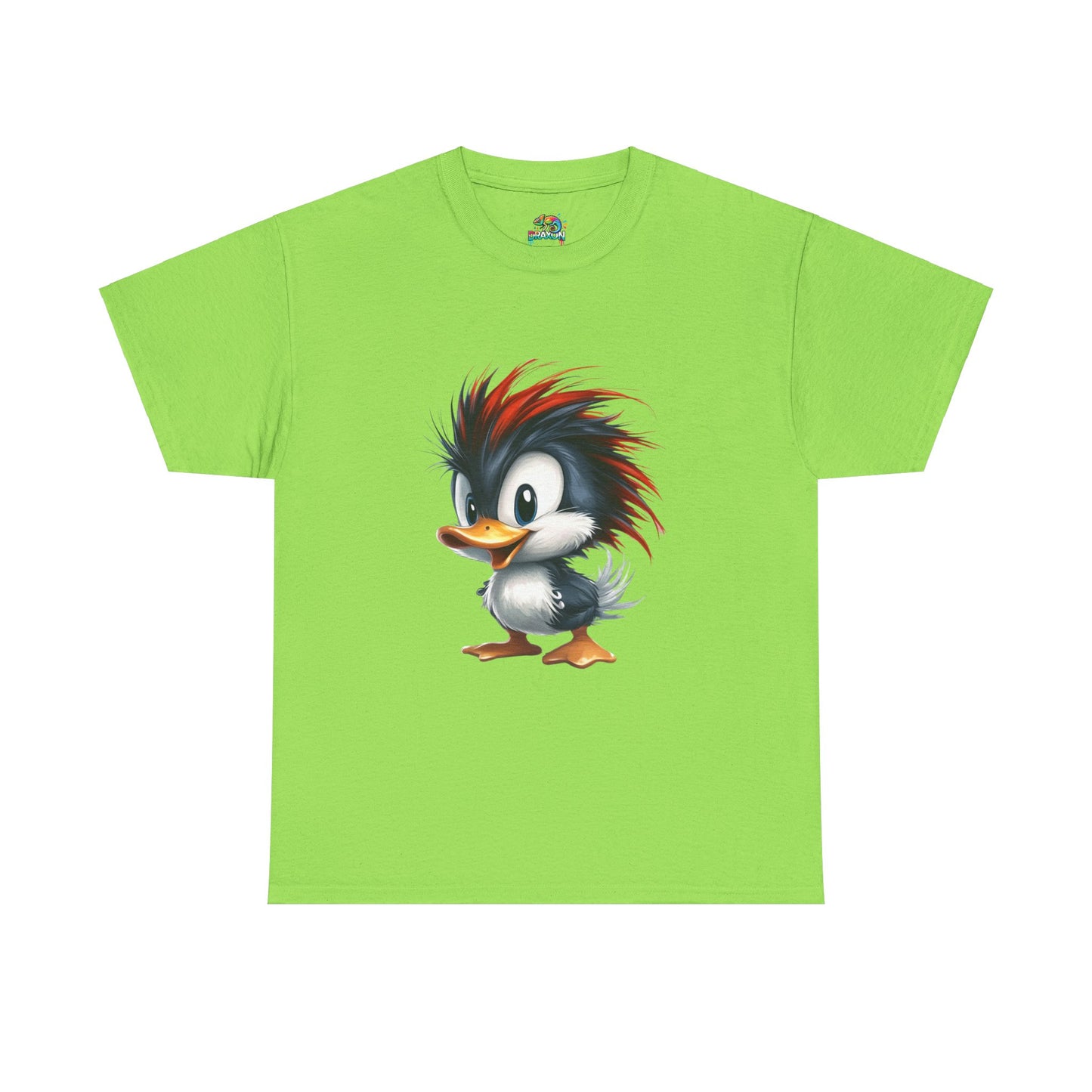 Unisex Heavy Cotton Tee (Red Hair Duck)