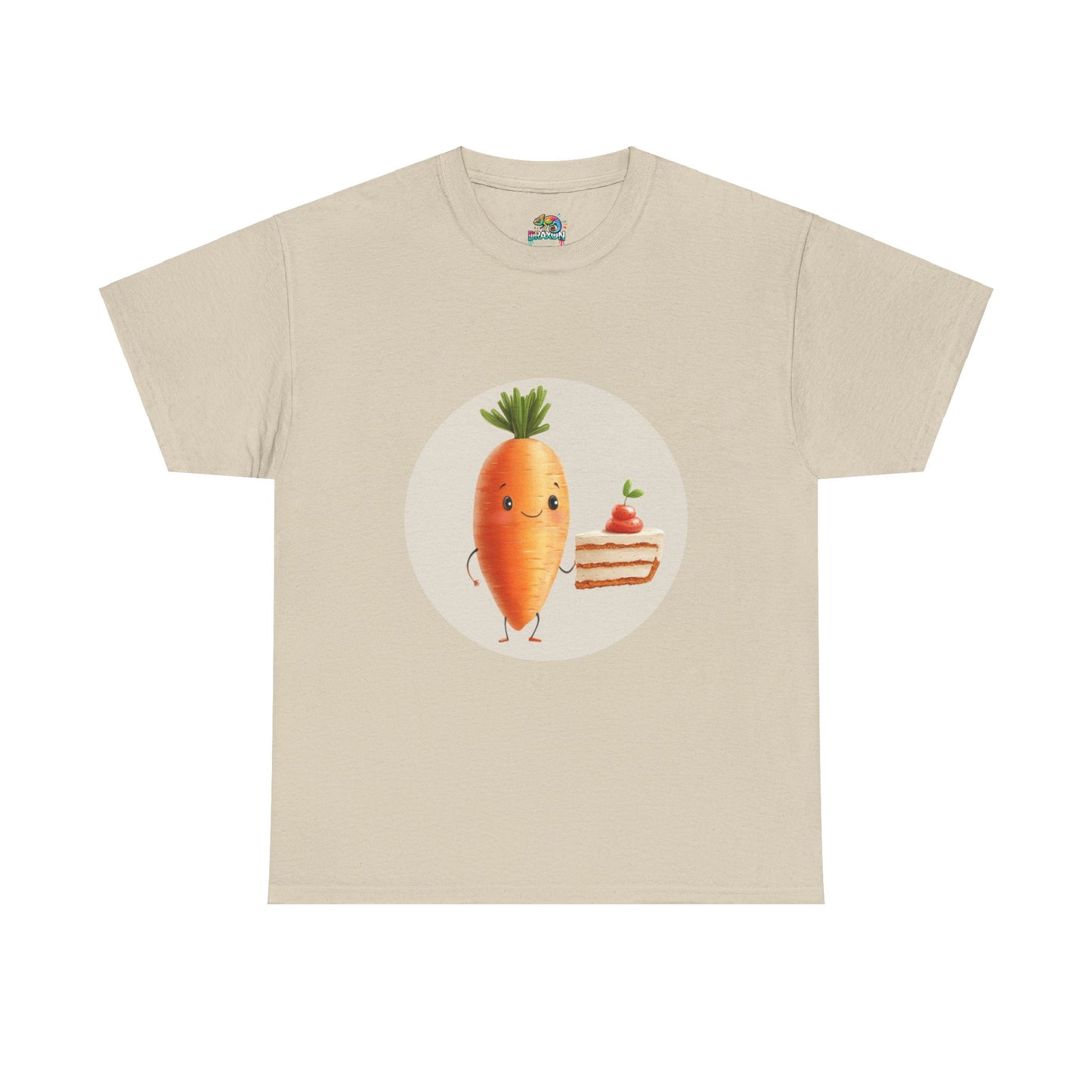 Unisex Heavy Cotton Tee (Carrot Cake)