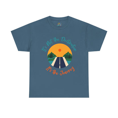 Unisex Heavy Cotton Tee (It's not Destination, It's Journey)