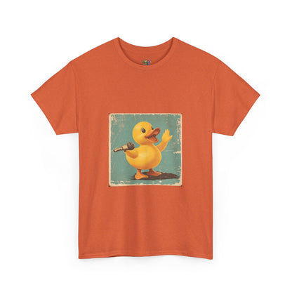 Unisex Heavy Cotton Tee (Karaoke Duck)